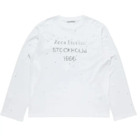 Acne Studios logo long-sleeve T-shirt
