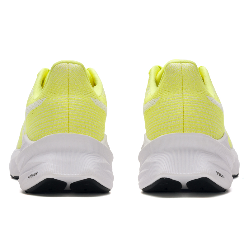 ASICS DYNABLAST 5 Synthetic Leather, Textile Abrasion Resistant Low top Running Shoes Men’s Lemon