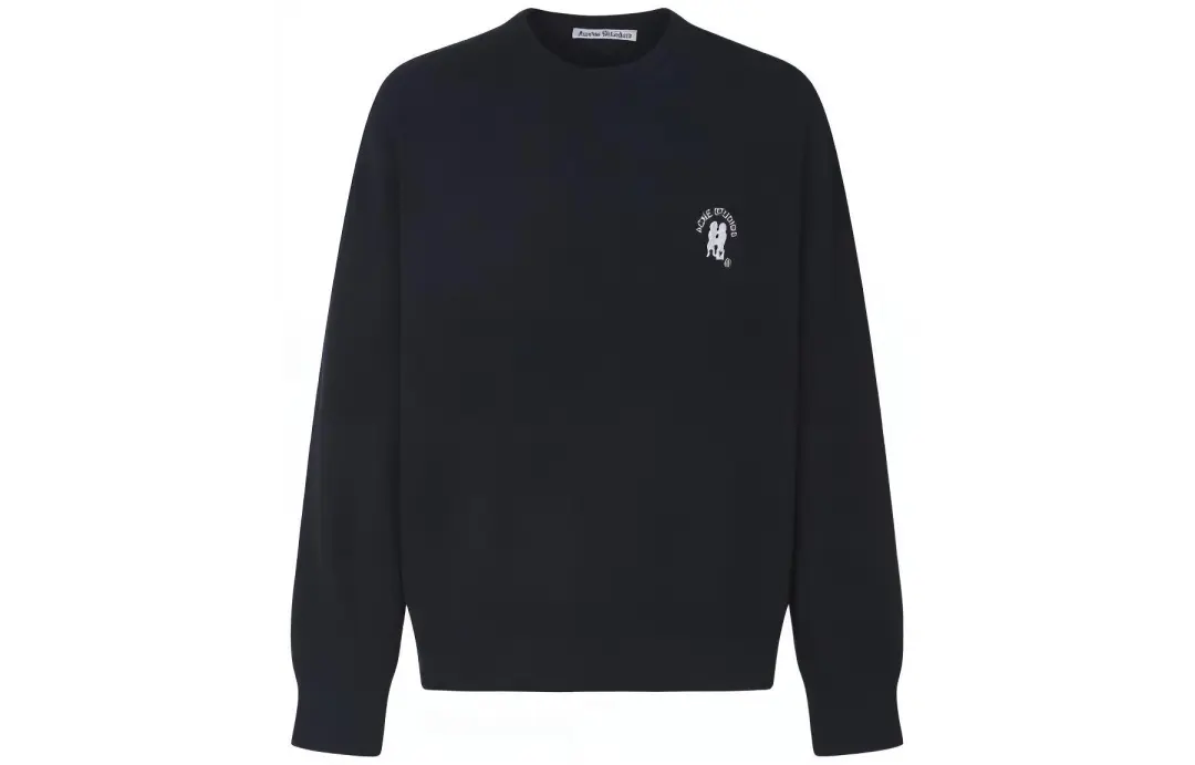Acne Studios Sweaters Men's Blue Crew Neck Moderate Other