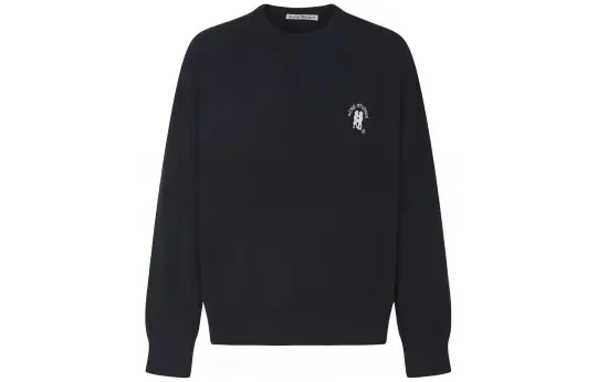 Acne Studios Sweaters Men's Blue Crew Neck Moderate Other