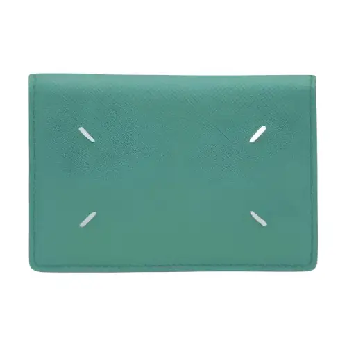 Maison Margiela Leather Wallet Men's Green