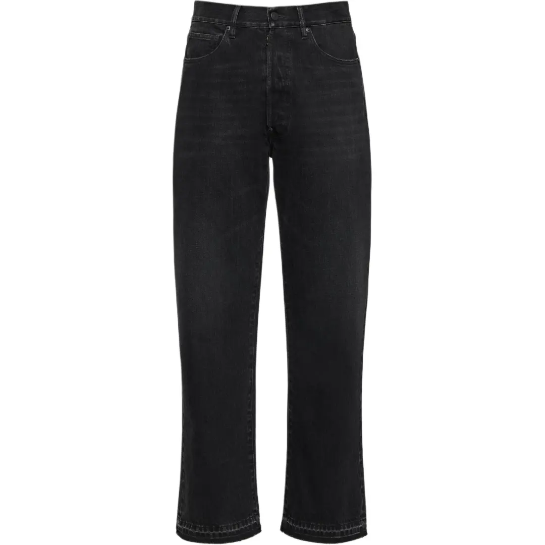 Maison Margiela Jeans Men's Black Moderate Straight Fit Pants