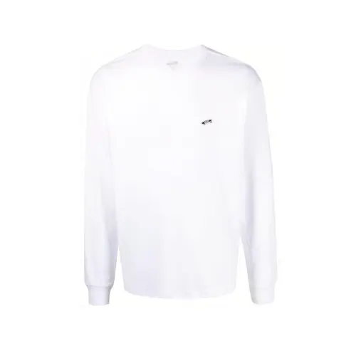 Vans Sweatshirts Men's White Crew Neck Moderate Regular