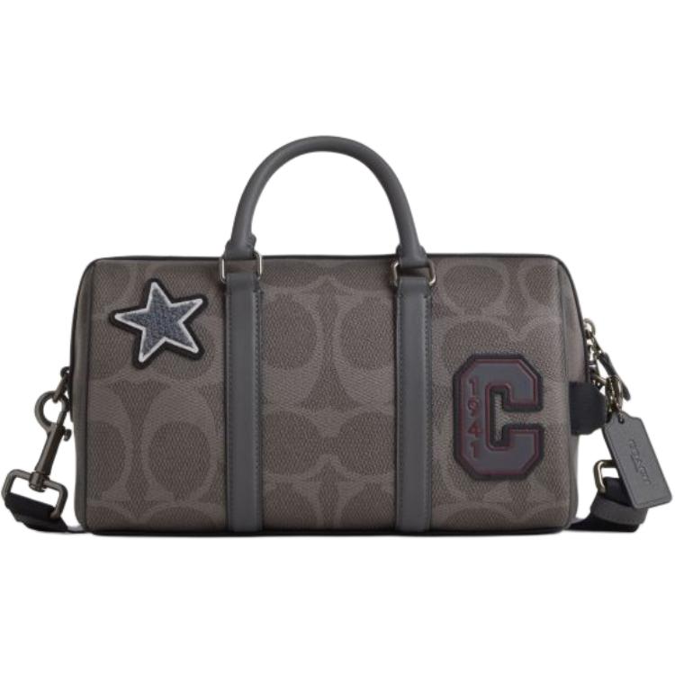 Сумка COACH Venturer Signature 27 (серо-бронзовая)