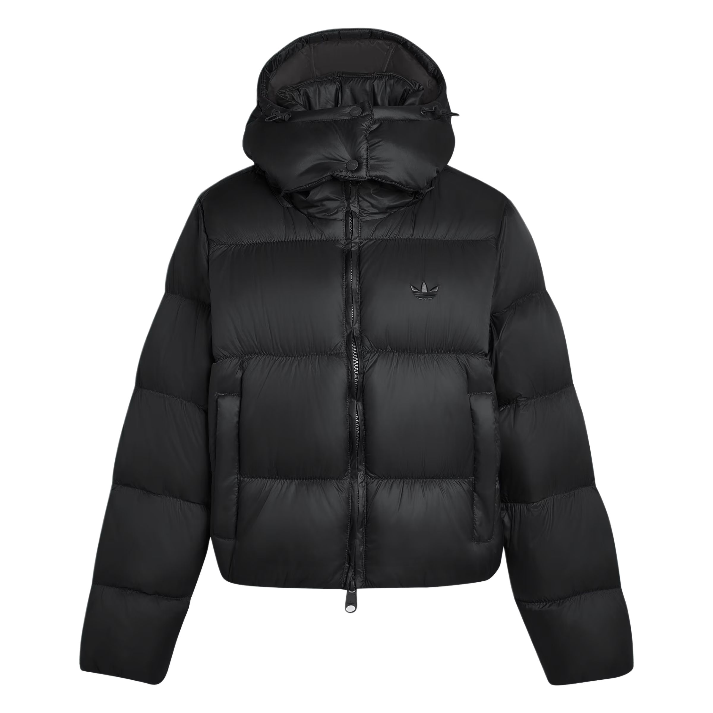 Женская куртка adidas adidas originals ESSENTIALS PUFFER (черная)