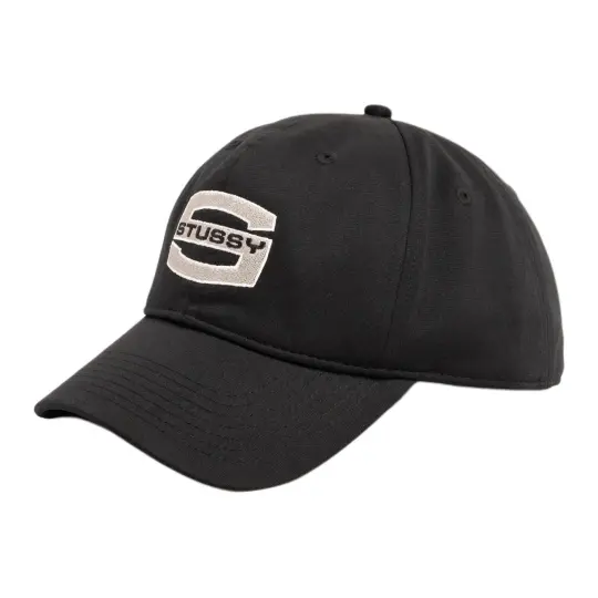 Stussy Polyester Baseball Caps Unisex Black/Green/Sky Blue
