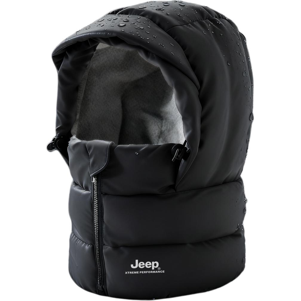 Шапка-ушанка Jeep (черный) — фото 2