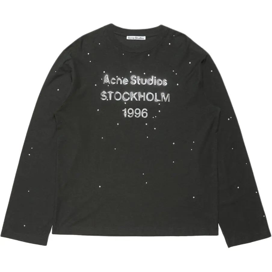 Acne Studios logo long-sleeve T-shirt