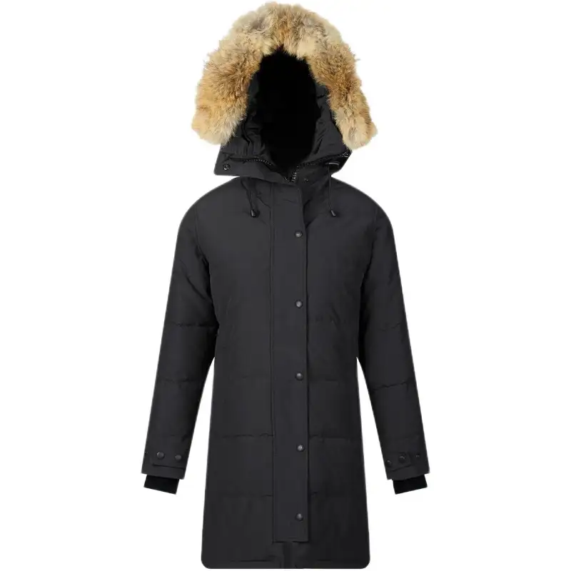 Canada Goose Shelburne Down Jacket Parka Coat Women's Dark Blue