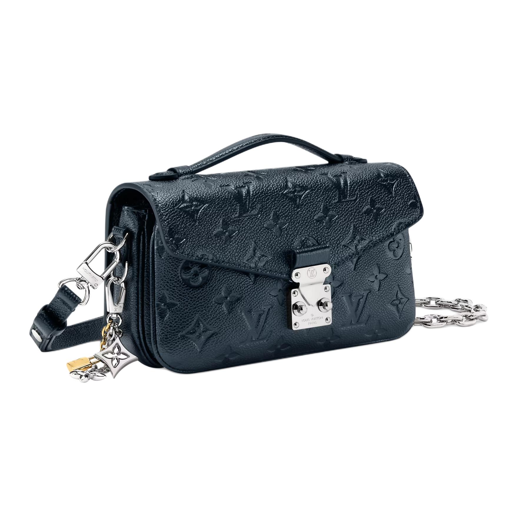 Сумка Louis Vuitton POCHETTE MÉTIS EAST WEST 25SKI (чернильно-синяя) — фото 2