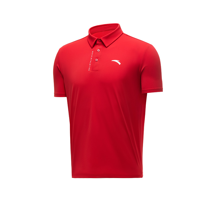 Мужская футболка Anta Polo (синяя)