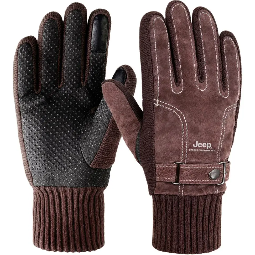 Jeep Polyester Sports Gloves Unisex