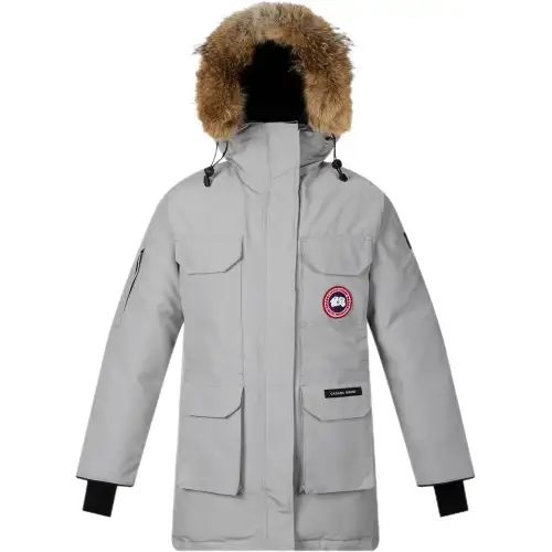 Canada Goose Expedition Collection Down Jacket Parka Coat, Europe Version, Winter Women's Moonlight Lime