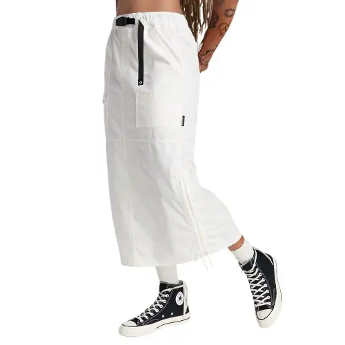 Converse Long Woven Cargo Skirt