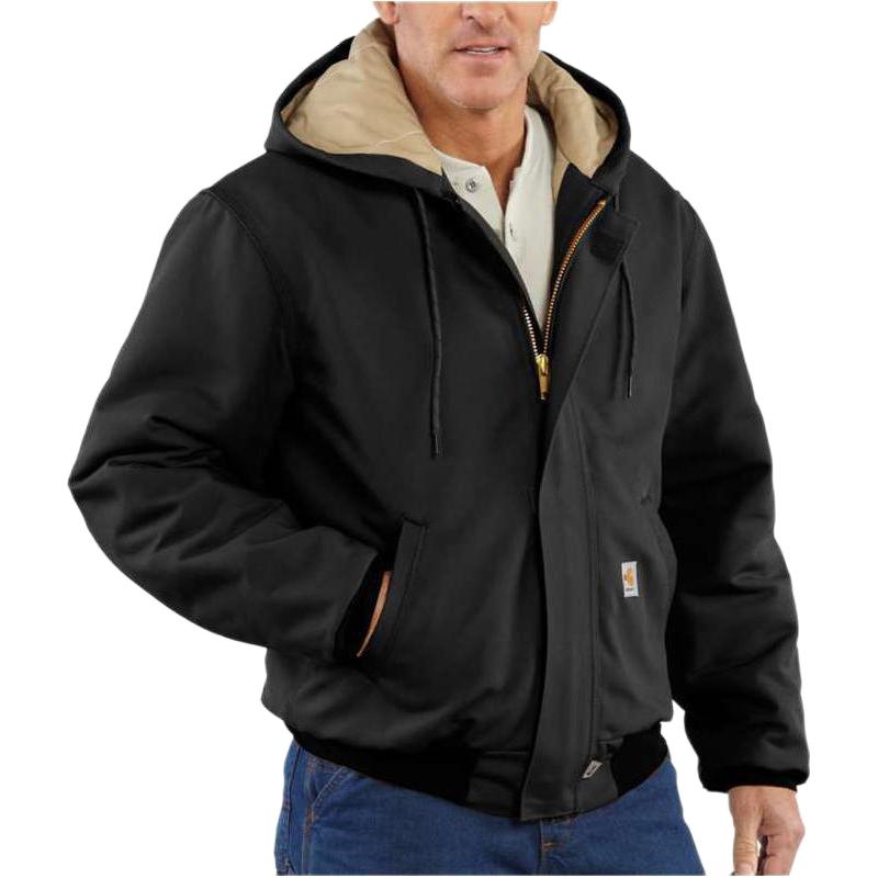 Мужская куртка Carhartt 101621 DUCK ACTIVE JACKET -3 (коричневая)