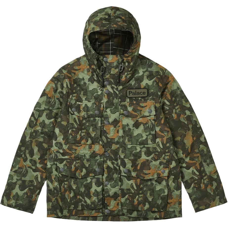 Куртка Palace × BARBOUR FW25 DROP4 logo (оливковая)