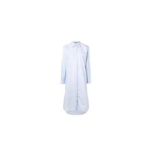 Bottega Veneta SS21 Long Sleeved Dress Women's Blue