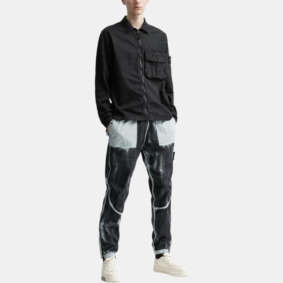 Мужская куртка STONE ISLAND SS23 (черная) — фото 3