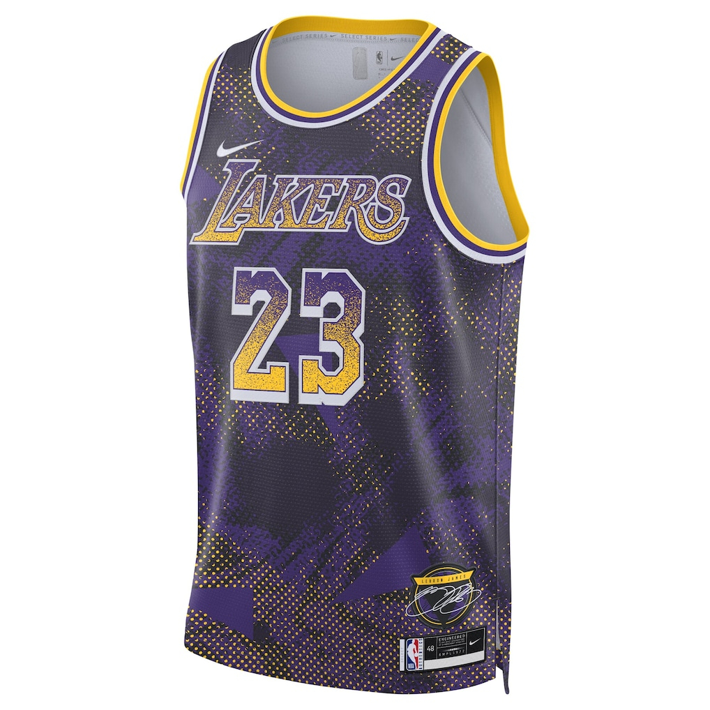 Nike NBA Los Angeles Lakers 2025 Select Series LeBron James No. 23 Comfort Basketball Vest Men's
