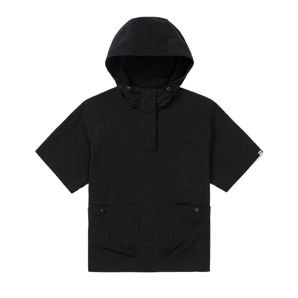 Snow peak 25 Root solid color comfortable short-sleeved simple windbreaker for women