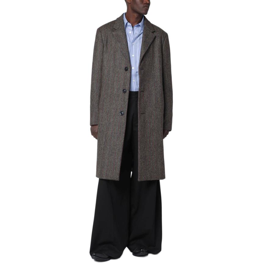 Мужское пальто Maison Margiela (черное)