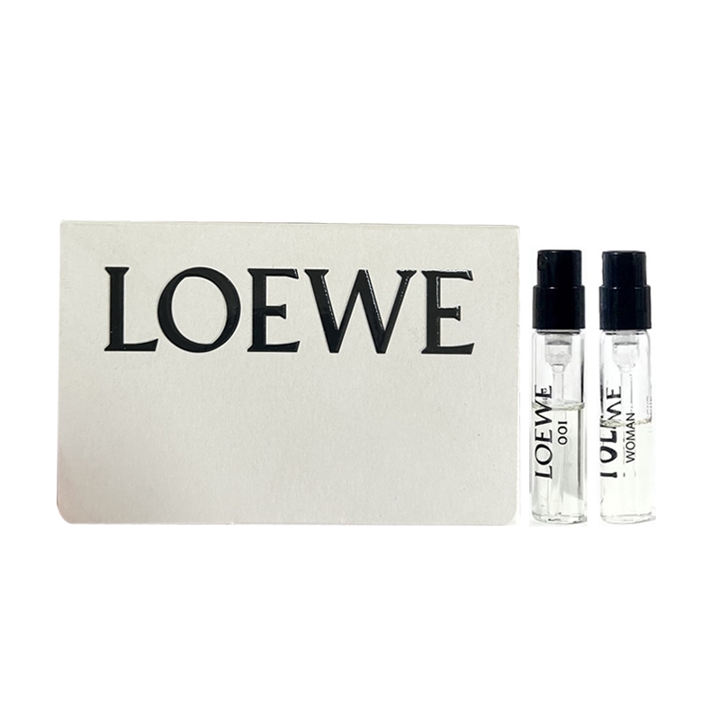 LOEWE 001 Eau De Toilette Sample Set Two Piece Set Eau De Toilette 1.5m L*2 Post Midnight