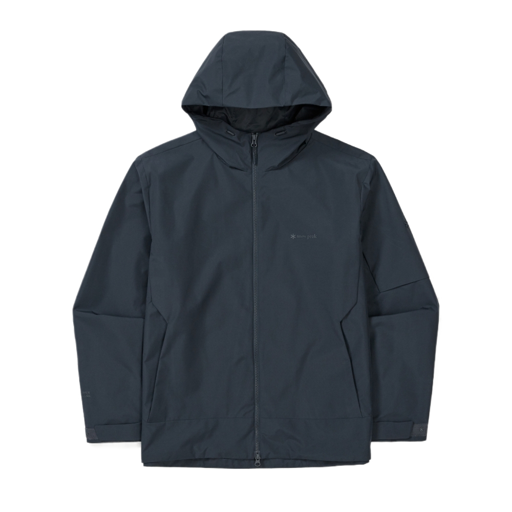 Мужская куртка snow peak 25 Drypeak Windstopper (черная)