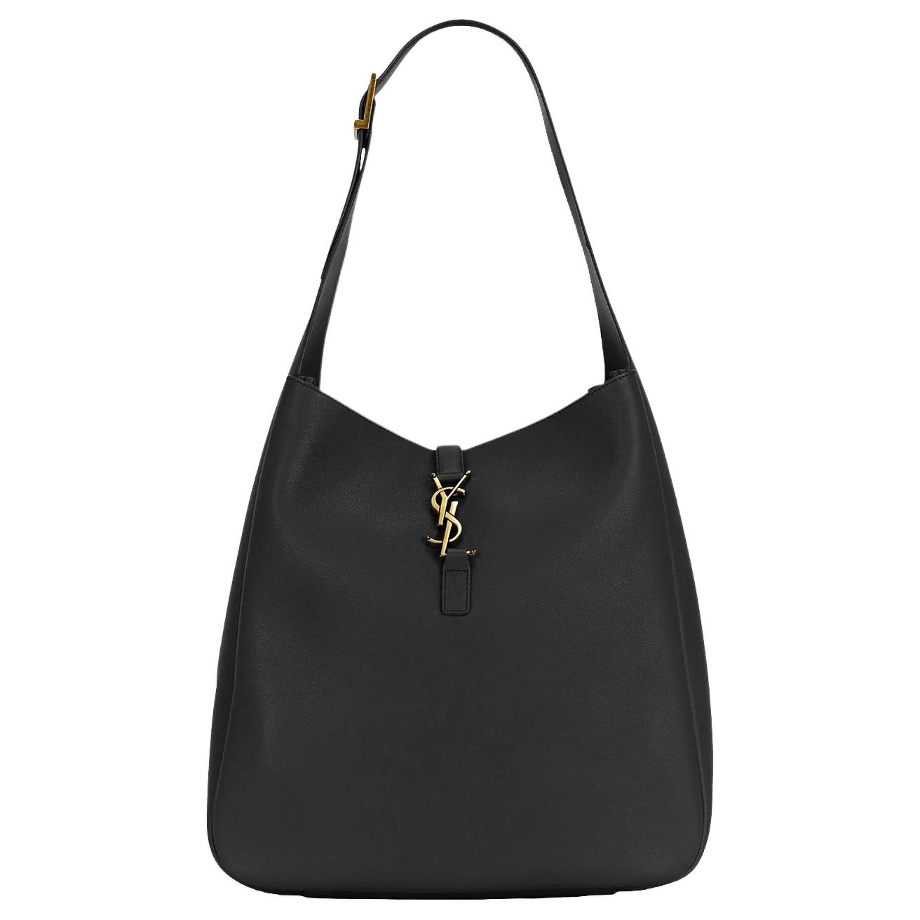 Женская сумка SAINT LAURENT YSL Le 5 A 7 (черная)
