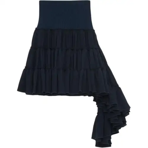 LOEWE Ruffled Mini Skirt