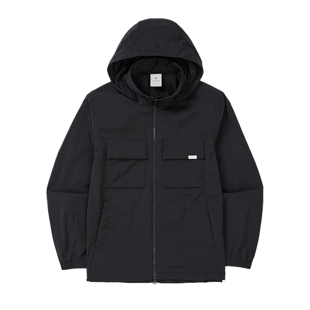 Snow peak Root Hood 24 simple, comfortable and beautiful solid color windbreaker for men