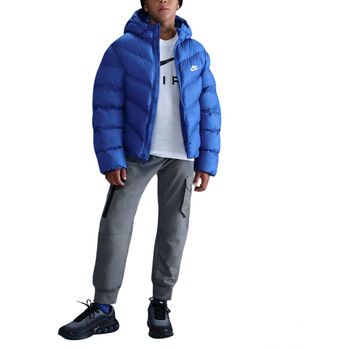 Мужские штаны Nike Sportswear Therma-FIT (черные)