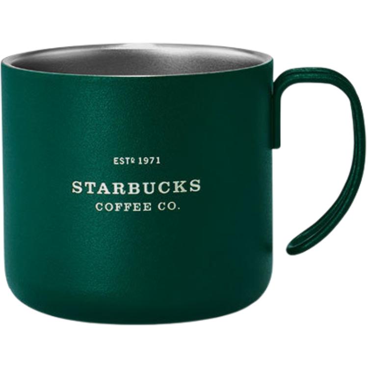 Starbucks Линия кружек Starbucks низ предложение стиль Чернила для настольных чашек из нержавеющей стали зеленый  355ml