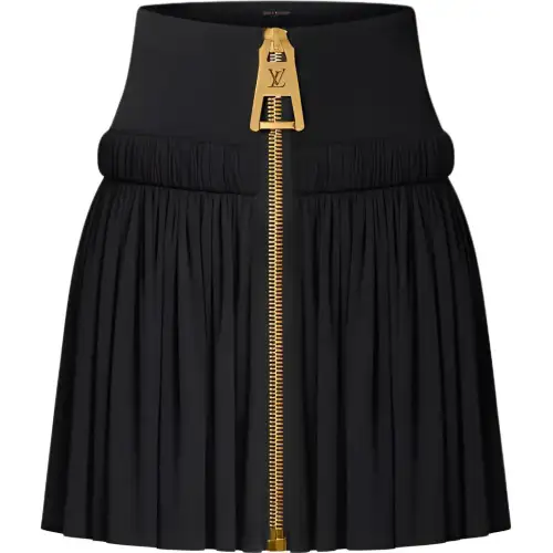 LOUIS VUITTON Casual Short Skirts Women's Black