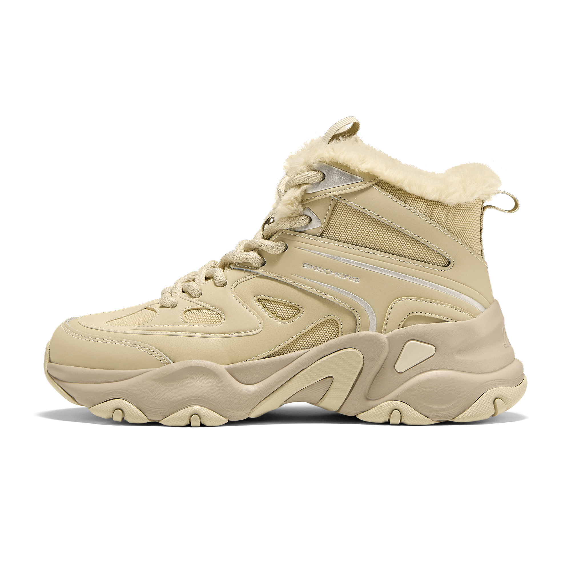 Женские кроссовки Skechers Skechers D'LITES 5.0 (бежевый)