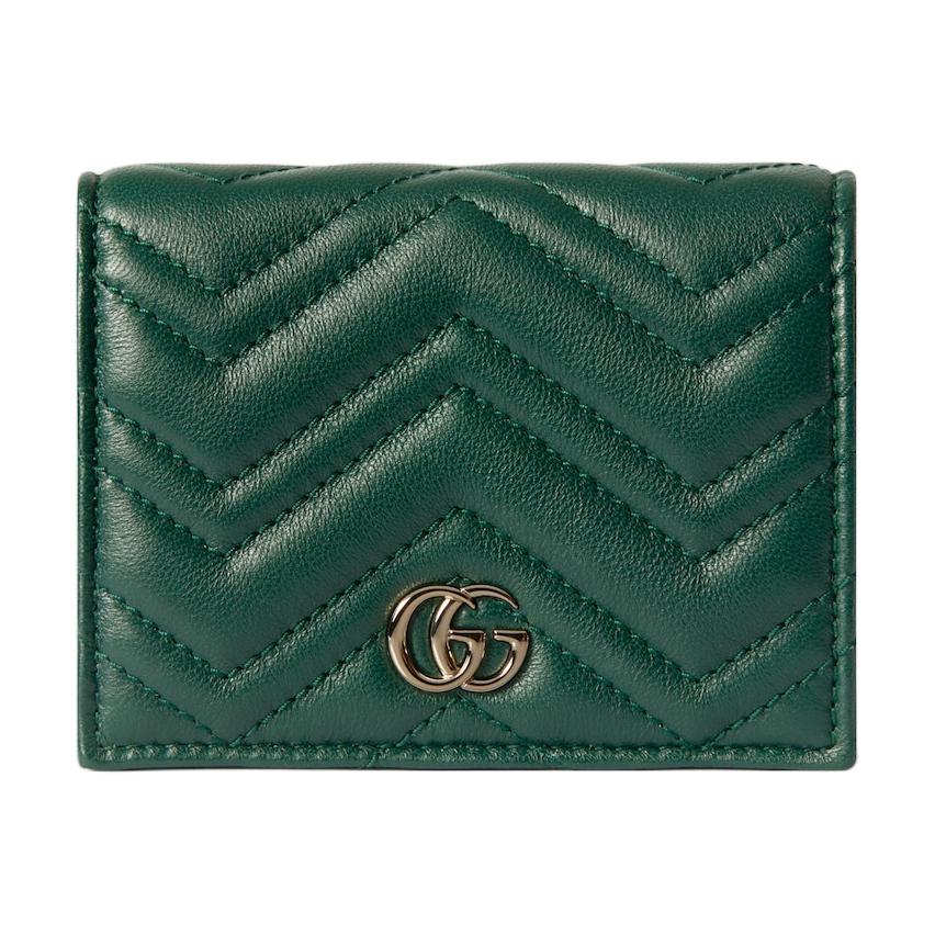 Кошелек Gucci gg marmont v g (зеленый)