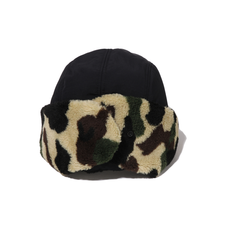 Мужская шапка A BATHING APE (черно-синяя) — фото 7