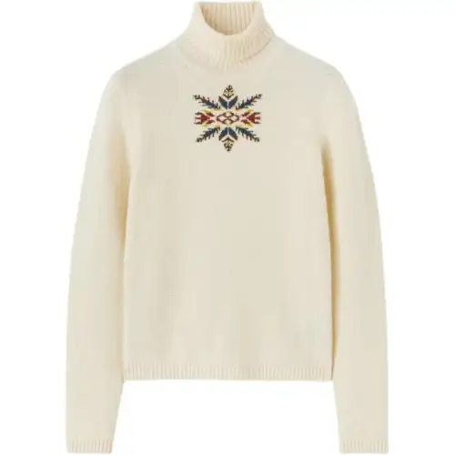 Loro Piana Cashmere Sweater Women's Ecru
