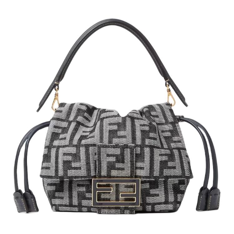 Женская сумка Fendi Baguette (синяя)