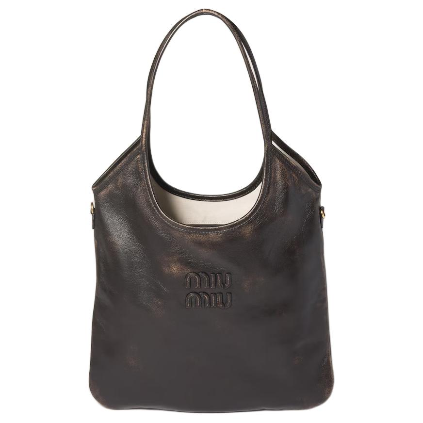 Женская сумка Miu Miu Ivy Bag (коричневая)