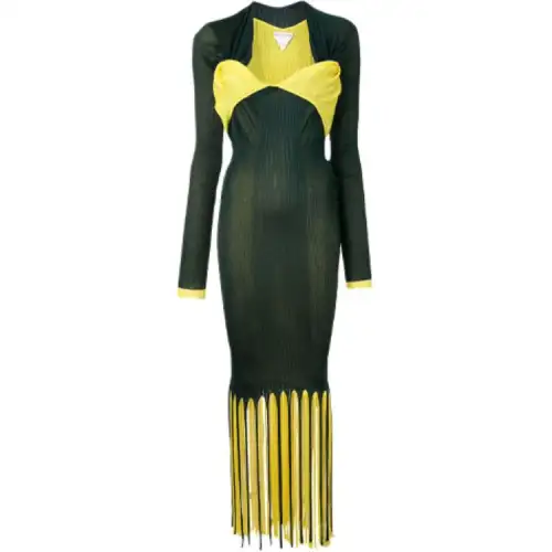 Bottega Veneta Long Sleeved Dress Women's