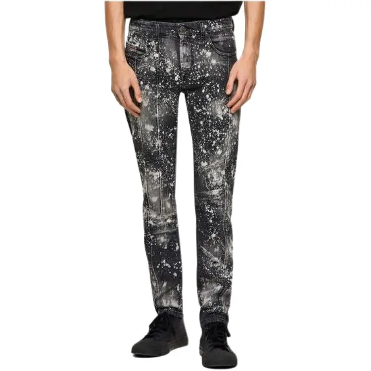 DIESEL SS24 Jeans Men's Gray Black