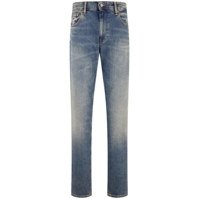 Tommy Hilfiger Jeans Men's Denim Blue 1BK Thin Slim Fit Pants
