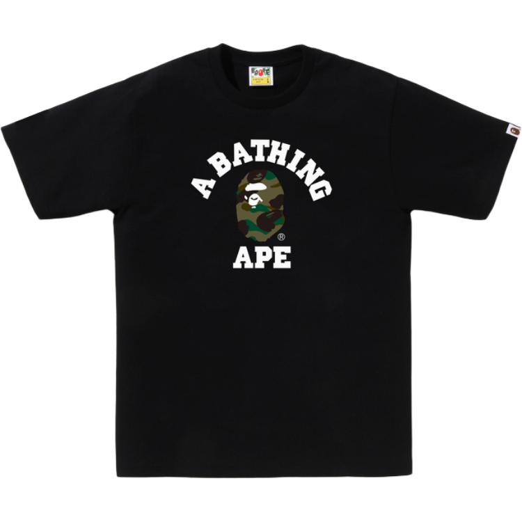 Мужская футболка A BATHING APE (камуфляжная)