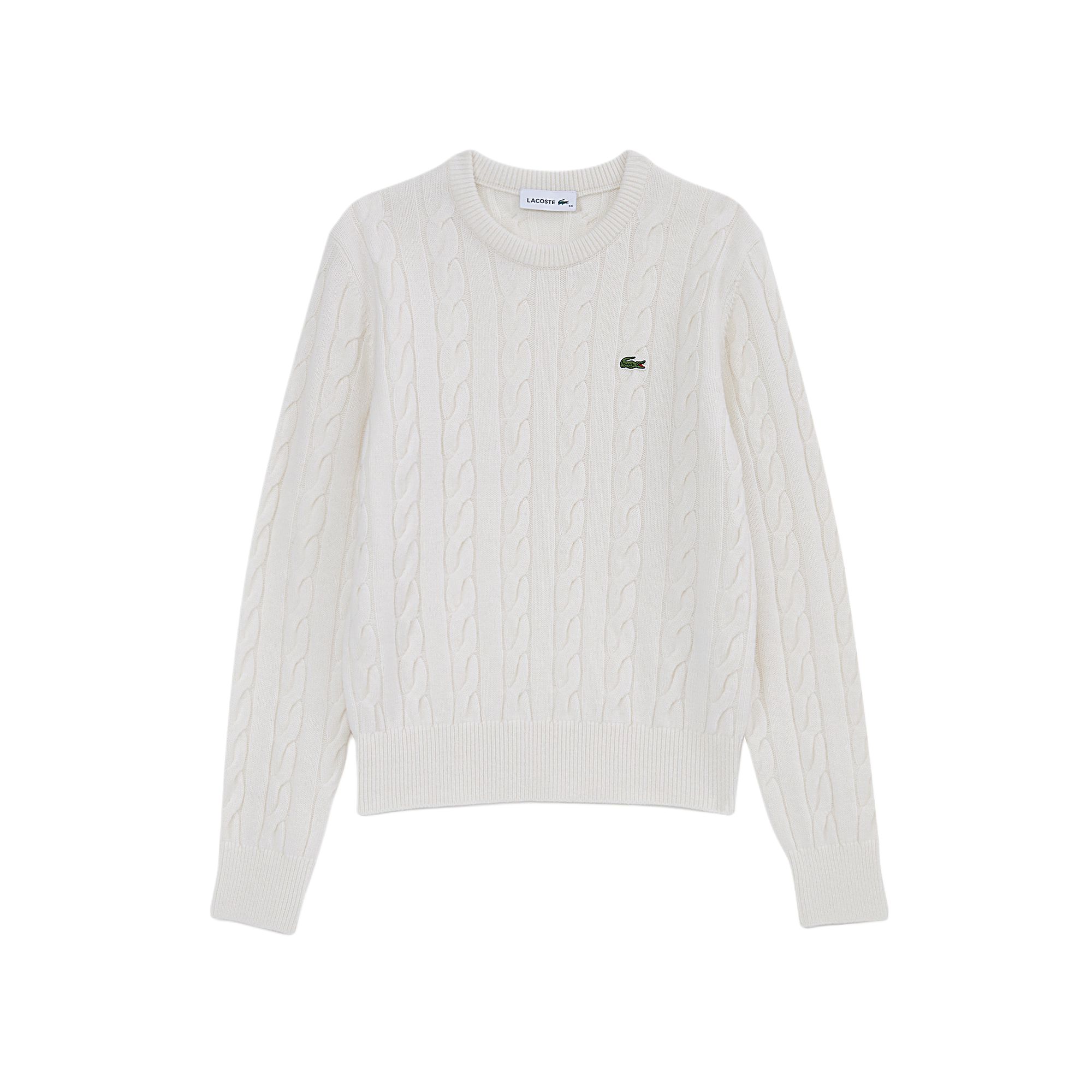 Женский свитер Lacoste Крокодил (бордовый)