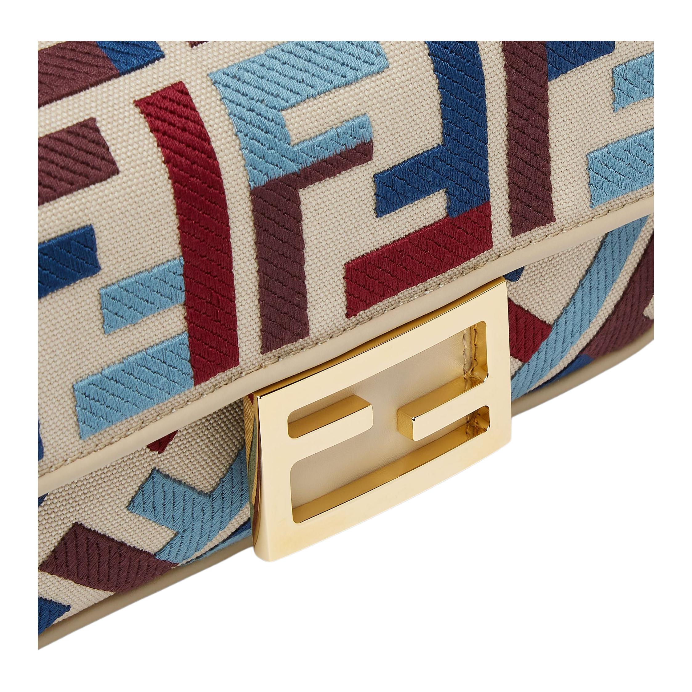 Женская сумка Fendi Baguette (мультиколор) — фото 5