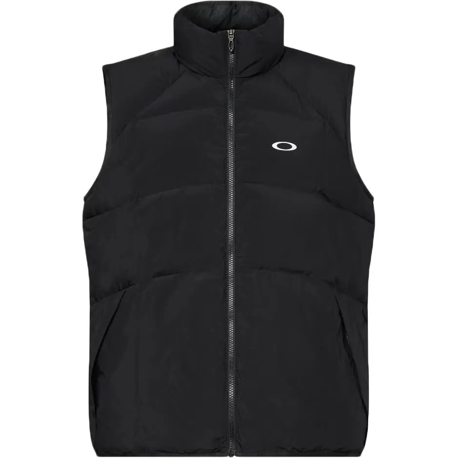 Oakley Vests Men's Black Stand Collar Moderate Other