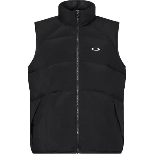 Oakley Vests Men's Black Stand Collar Moderate Other