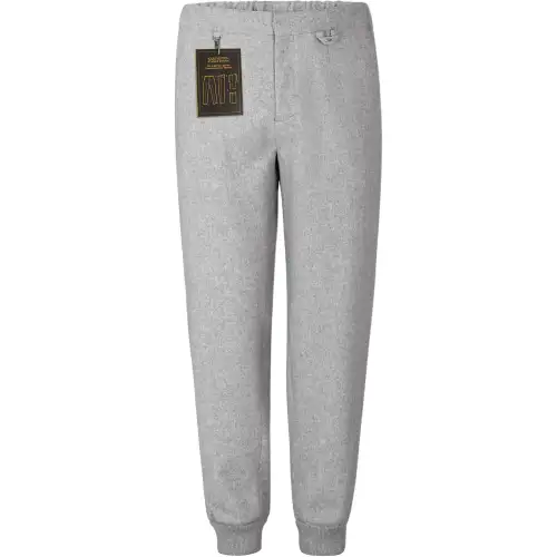 LOUIS VUITTON Knitted Sweatpants Men's Gray