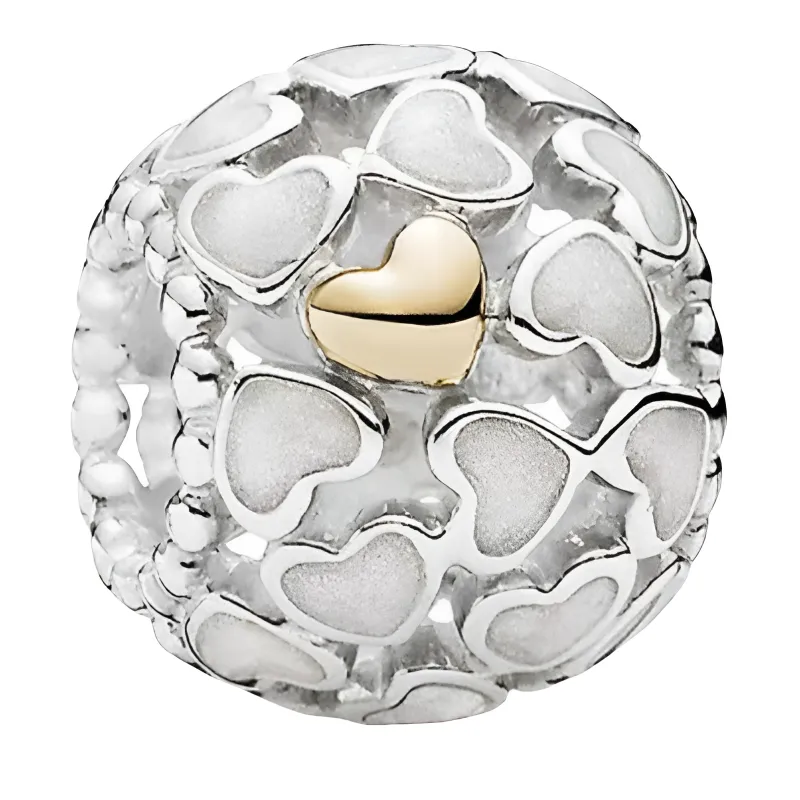 Pandora Original Design Gold Plated, Silver Plated, Alloy Jewelry Accessories Unisex Silver