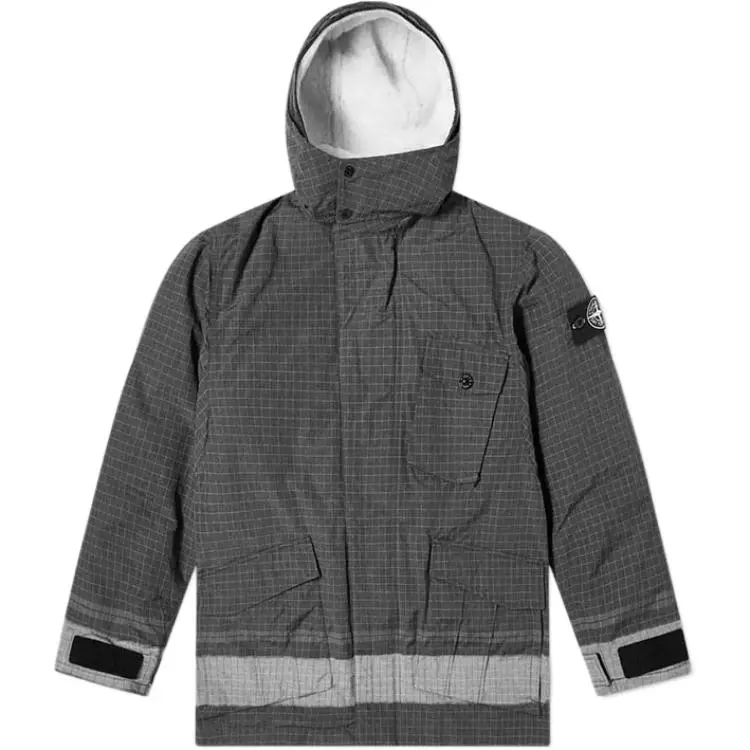 STONE ISLAND Down Jacket Unisex Black